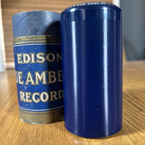 Edison cylinder record - cylinder,