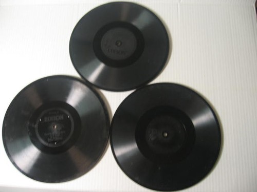 Lot edison thick records - of,